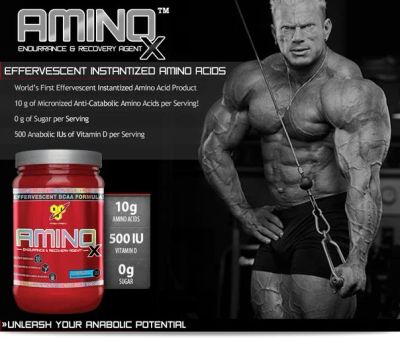 Лот: 2563146. Фото: 1. аминокислоты+бцаа, amino x bsn... Спортивное питание, витамины