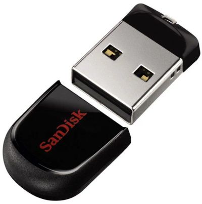 Лот: 9637440. Фото: 1. Флешка USB CZ33 Cruzer Fit 16GB. USB-флеш карты