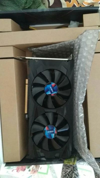 Лот: 11112275. Фото: 1. Yeston RX460 4GB игровая видеокарта. Видеокарты