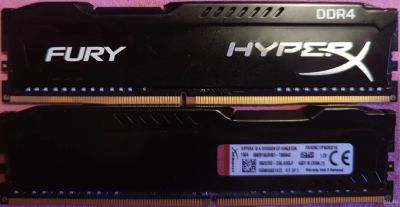 Лот: 17786160. Фото: 1. Оперативная память Kingston HyperX... Оперативная память