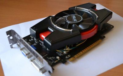 Лот: 7847838. Фото: 1. Видеокарта ASUS GeForce GT 440... Видеокарты