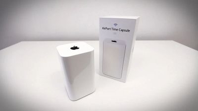 Лот: 11701666. Фото: 1. Apple Time Capsule 3TB. Маршрутизаторы (роутеры)