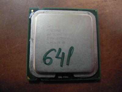 Лот: 2467465. Фото: 1. Процессор Pentium 641 (3200 мгц... Процессоры