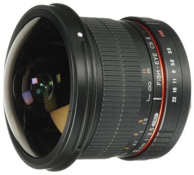 Лот: 10059772. Фото: 1. Samyang 8mm Fish-eye Canon EF. Объективы