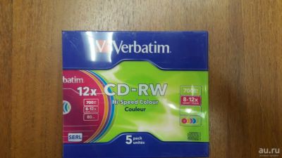 Лот: 13828485. Фото: 1. Диски CD-RW 700 mb 8-12х, 80 min... CD, DVD, BluRay