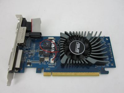 Лот: 11973772. Фото: 1. 1Gb Asus GT210 DDR3 D-Sub, DVI... Видеокарты