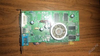 Лот: 1395537. Фото: 1. Видеокарта Radeon 9600 pro 256... Видеокарты