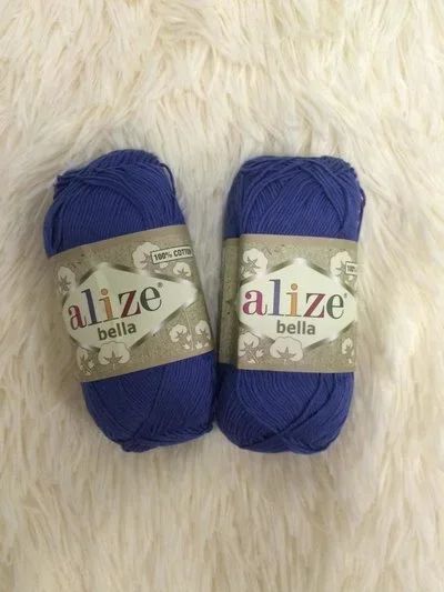 Лот: 9849216. Фото: 1. Пряжа ALIZE BELLA 100% хлопок... Ткани, нитки, пряжа