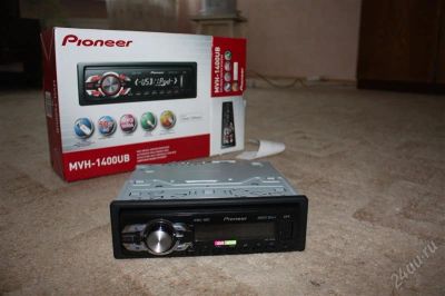 Лот: 2605241. Фото: 1. магнитола Pioneer MVH-1400UB... Автомагнитолы