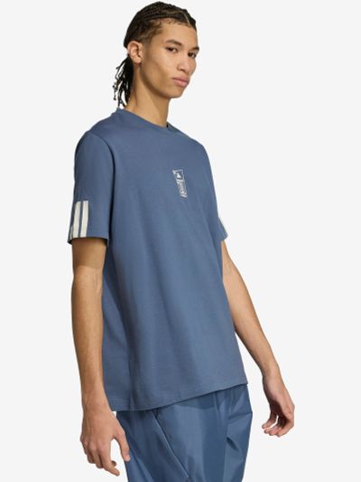 Лот: 25547932. Фото: 1. Футболка мужская adidas Stad Ticket... Другое (спортивная одежда)