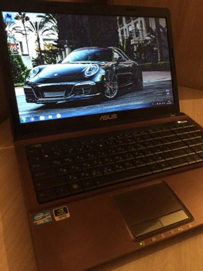 Лот: 13069673. Фото: 1. Игровой ноутбук asus K53S i5 4gb... Ноутбуки
