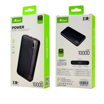 Лот: 25794716. Фото: 1. Power Bank ALLISON ALS-S21 10000mAh... Внешние, портативные аккумуляторы для смартфонов (Power bank)