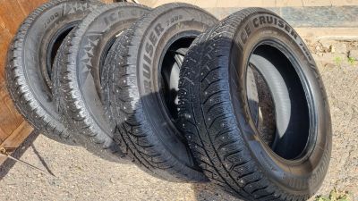 Лот: 25783460. Фото: 1. Bridgestone ice cruiser 7000 195... Шины