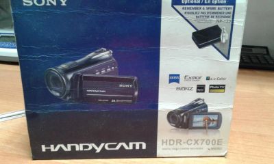 Лот: 9947014. Фото: 1. Видеокамера SONY Handycam HDR-CX700E... Видеокамеры