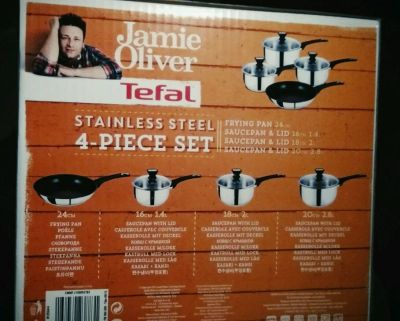 Лот: 12839867. Фото: 1. Набор посуды Tefal jamie oliver... Другое (посуда, кухонная утварь)