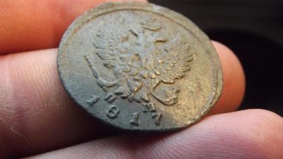 Лот: 10893429. Фото: 1. Красивые 2 копейки 1817 года,ем-нм... Россия до 1917 года