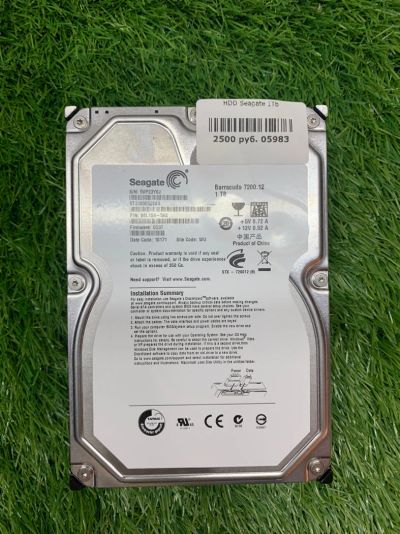 Лот: 18576243. Фото: 1. HDD 1Tb Жесткий диск Seagate barracuda... Жёсткие диски