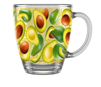 Лот: 19387162. Фото: 1. Кружка для чая &quot;Авокадус... Кружки, стаканы, бокалы