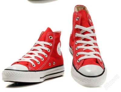 Лот: 2581775. Фото: 1. кеды Converse красные, 39 размер... Кеды, кроссовки, слипоны