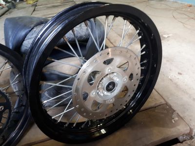 Лот: 13437516. Фото: 1. Колеса klx 250(d-tracker). Другое (шины, диски)