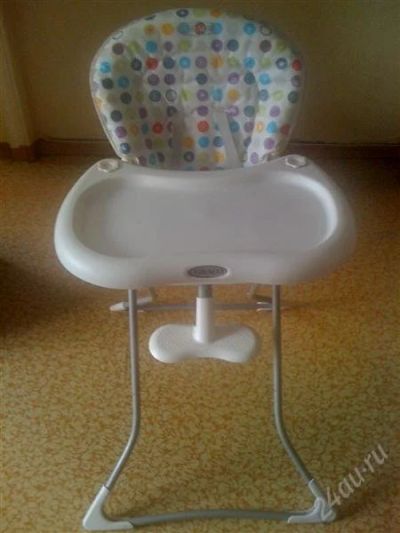 Лот: 2282932. Фото: 1. стул для кормления graco tea-time. Стульчики для кормления