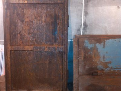 Лот: 3893002. Фото: 1. ворота железные гаражные. Ворота, заборы, шлагбаумы