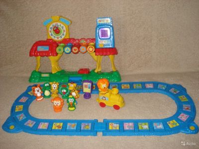 Лот: 11048677. Фото: 1. железная дорога vtech. Развивающие