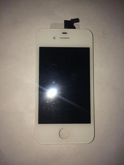 Лот: 6609127. Фото: 1. Дисплейный модуль iPhone 4s white. Дисплеи, дисплейные модули, тачскрины