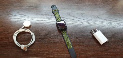 Лот: 15022409. Фото: 1. Apple Watch Series 2 42mm Nike... Смарт-часы, фитнес-браслеты, аксессуары
