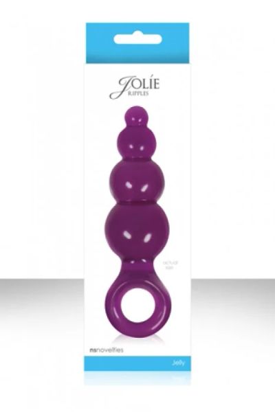 Лот: 7536664. Фото: 1. Анальная пробка Jolie - Ripples... Игрушки