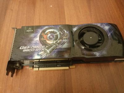 Лот: 10743647. Фото: 1. XFX GeForce 9800 GTX+. Боевая... Видеокарты