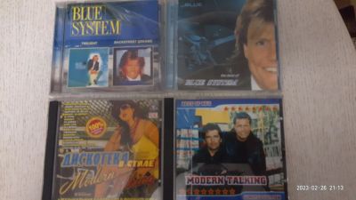 Лот: 19990422. Фото: 1. Диски «Modern Talking» , одним... Аудиозаписи