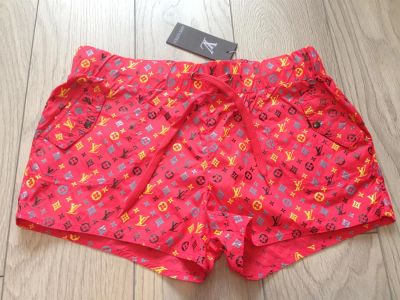 Лот: 3785510. Фото: 1. Шортики LV НОВЫЕ коралловые р... Брюки, шорты