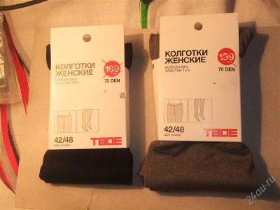 Лот: 1781810. Фото: 1. ТВОЕ!!Плотные колготки ,42-46... Колготки, чулки