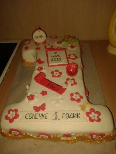 Лот: 7793131. Фото: 1. торт единичка 10. Торты, пирожные