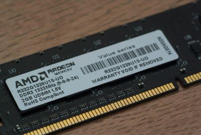 Лот: 5569527. Фото: 1. Оперативная память AMD R332G1339U1S-UO... Оперативная память