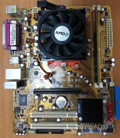 Лот: 2267087. Фото: 1. Материнская плата socket AM2... Материнские платы
