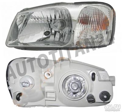Лот: 13105750. Фото: 1. Фара HYUNDAI ACCENT TAGAZ TA03-... Оптика и освещение
