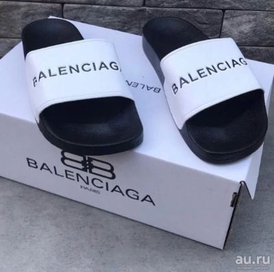 Лот: 16764709. Фото: 1. Шлепки Balenciaga. Кеды, кроссовки, слипоны
