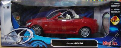 Лот: 1740125. Фото: 1. Машина BAUER MAISTO Lexus SC 430... Автомоделизм