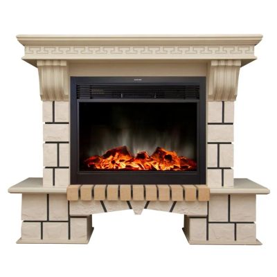 Лот: 24330619. Фото: 1. Электрокамин RealFlame, Stone... Камины, печи-камины