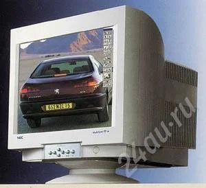 Лот: 296094. Фото: 1. 17" MONITOR 0.25 NEC MultiSync... ЭЛТ-мониторы