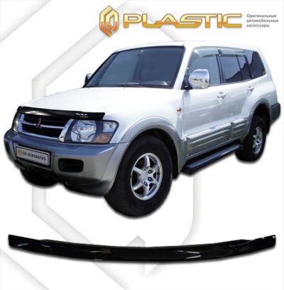 Лот: 13007647. Фото: 1. Дефлектор капота Mitsubishi Pajero... Детали тюнинга