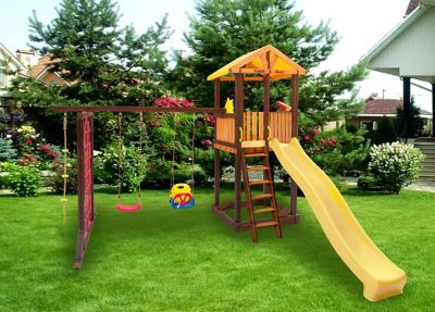 Лот: 22374055. Фото: 1. Игровой комплекс Perfetto Sport... Детские спортивные комплексы, батуты