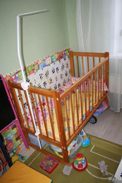 Лот: 9584511. Фото: 1. Кроватка детская. Детские кровати и кроватки