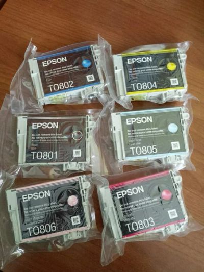 Лот: 6068859. Фото: 1. Комплект картриджей Epson P50... Картриджи, расходные материалы