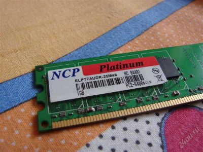 Лот: 2461887. Фото: 1. DDR2 1GB PC2 6400. Оперативная память