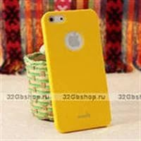 Лот: 3192165. Фото: 1. Чехол на Iphone 4 4s 5s/лимоный. Чехлы, бамперы