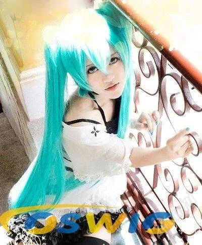 Лот: 2419874. Фото: 1. Косплей парик Vocaloid Hatsune... Разное