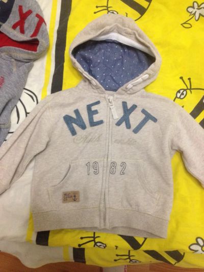 Лот: 5138501. Фото: 1. Толстовка Next р.80. Спортивная одежда